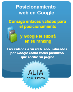 Alta en directorios v�lidos para el posicionamiento en Google