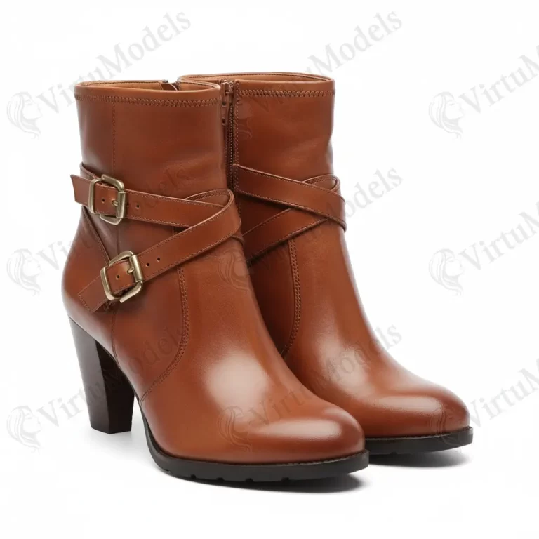 Botas para colocar a una modelo virtual