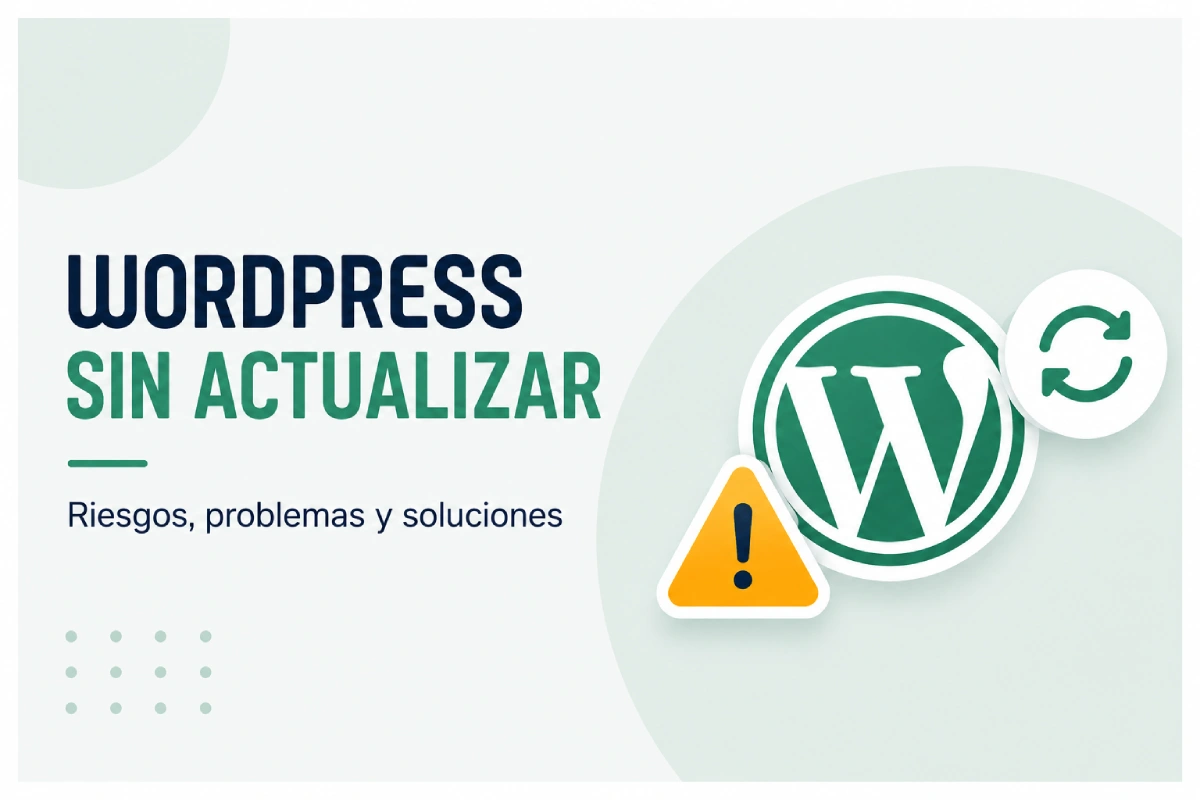 ¿Qué puede ocurrir si una web WordPress lleva años sin actualizarse?